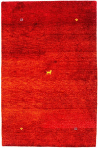 Gabbeh tapijt - Indus - 176 x 118 cm - rood