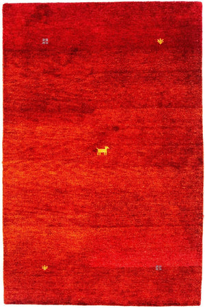Gabbeh tapijt - Indus - 176 x 118 cm - rood