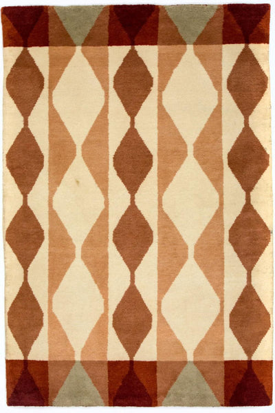 Indo Gabbeh Tapijt 119x182cm - Wollen tapijt