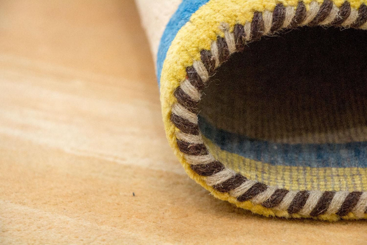 Gabbeh tapijt - Indus - 193 x 121 cm - goud