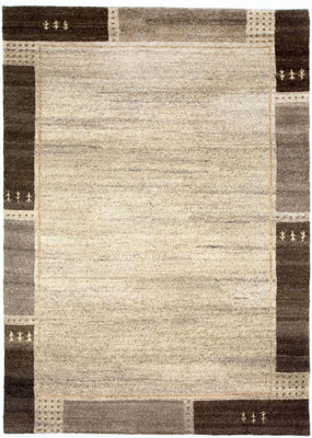 Gabbeh tapijt - Indus - 200 x 139 cm - beige