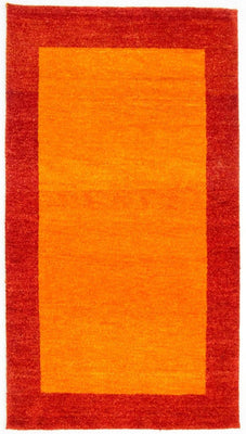 Gabbeh tapijt - Indus - 160 x 93 cm - oranje
