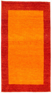 Gabbeh tapijt - Indus - 160 x 93 cm - oranje