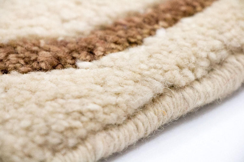 Gabbeh tapijt - Indus - 228 x 155 cm - beige