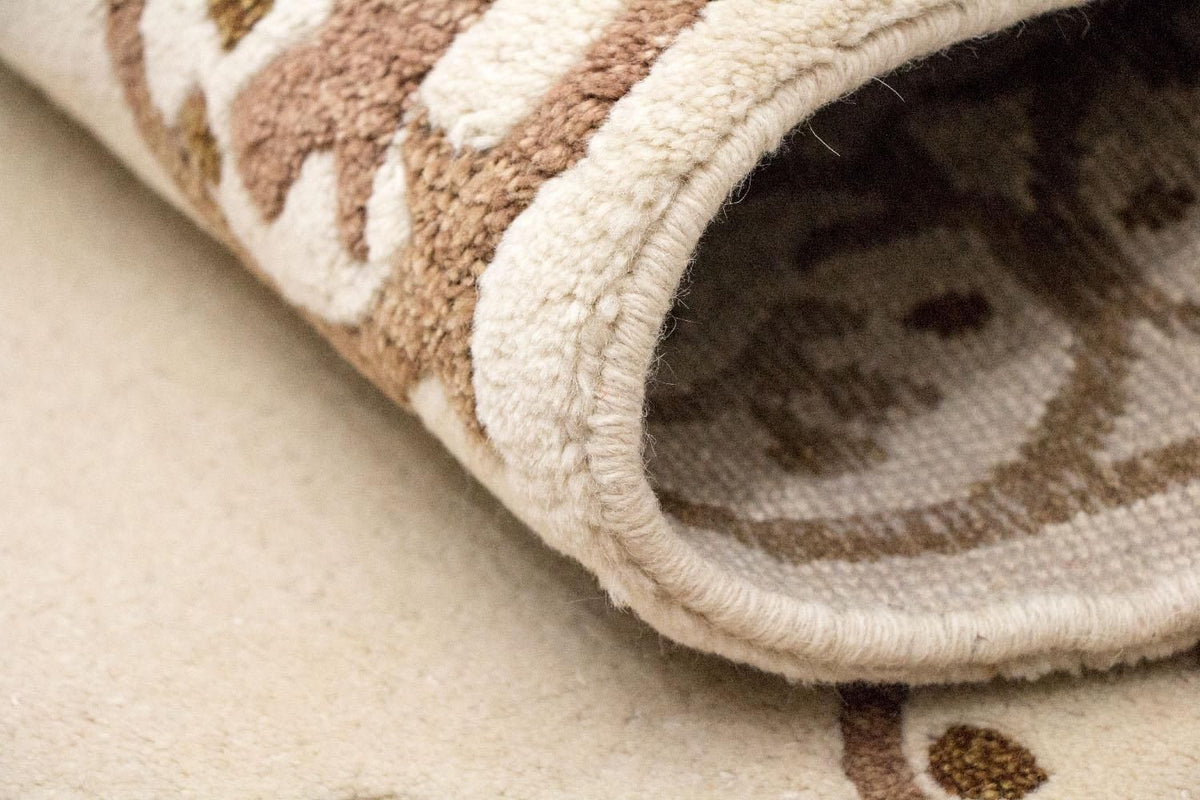 Gabbeh tapijt - Indus - 228 x 155 cm - beige