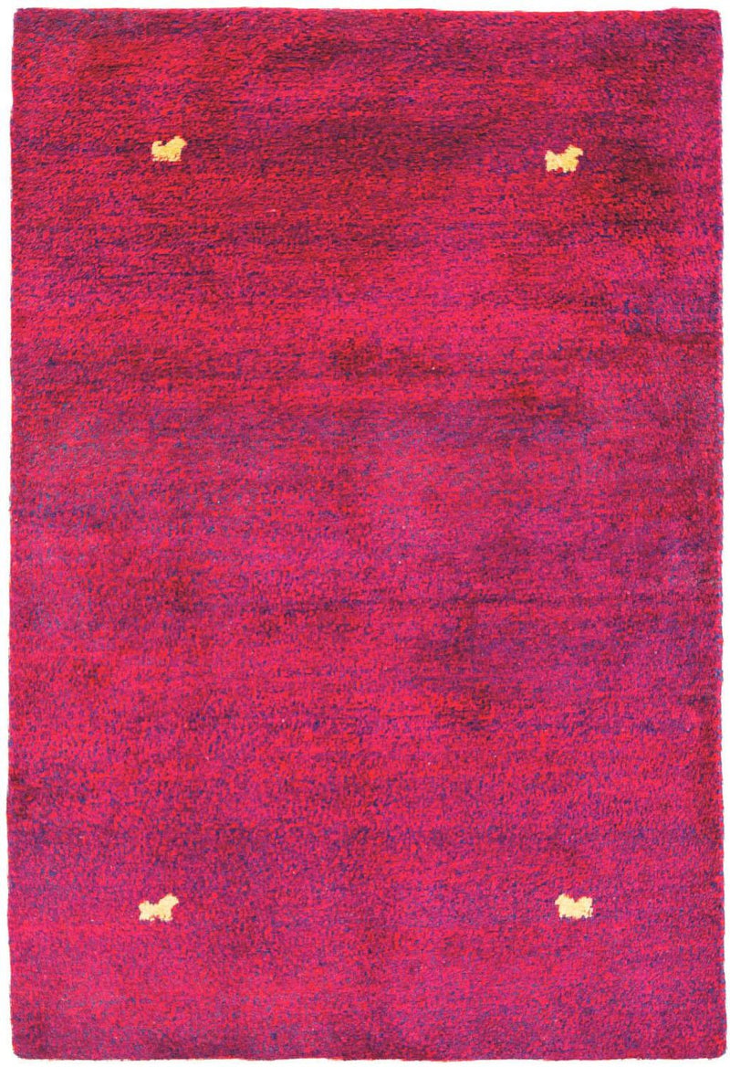 Gabbeh tapijt - Indus - 205 x 140 cm - roze