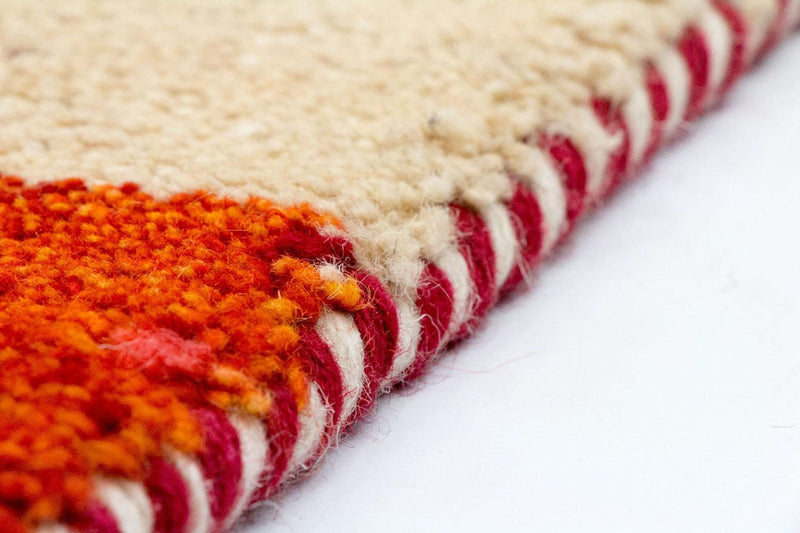 Gabbeh tapijt - Indus - 140 x 70 cm - beige