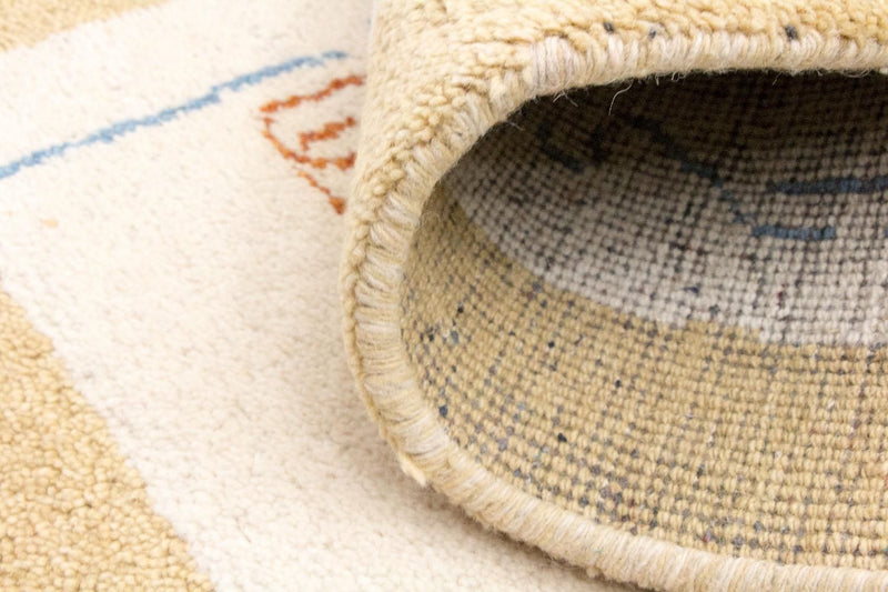 Gabbeh tapijt - Indus - 140 x 70 cm - beige