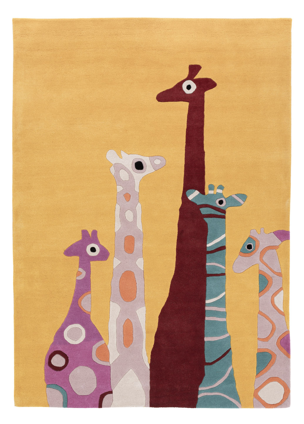 Kinderteppich Giraffen