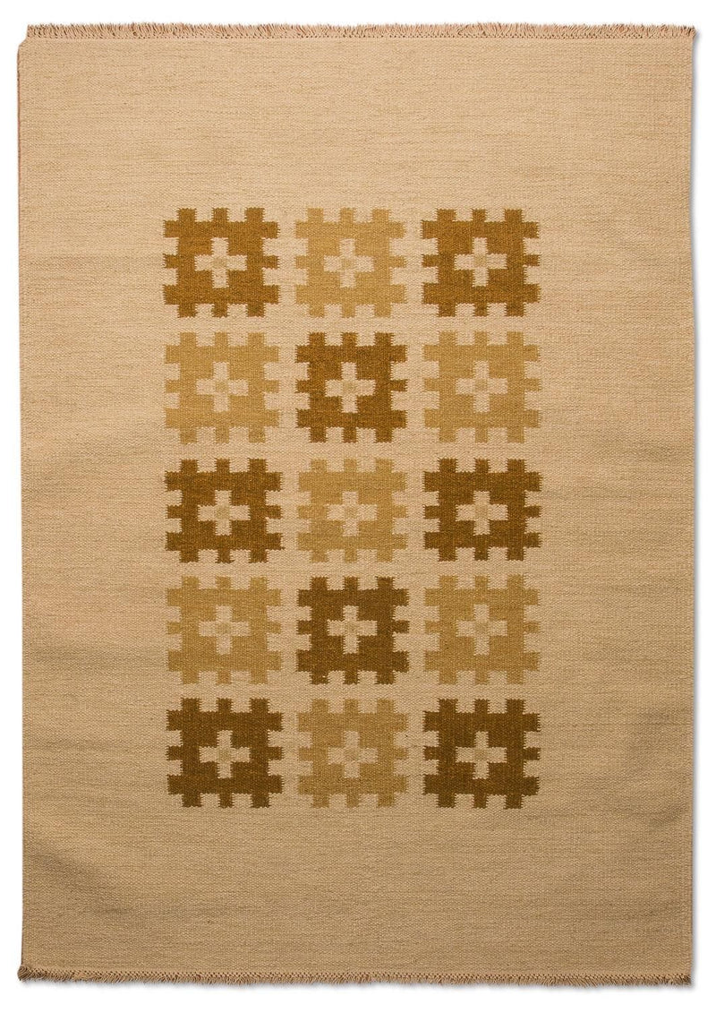 Moderne kilim Tapijt Erana - Wollen tapijt