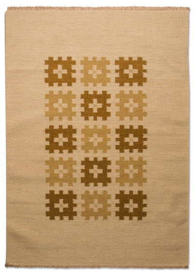 Moderne kilim Tapijt Erana - Wollen tapijt