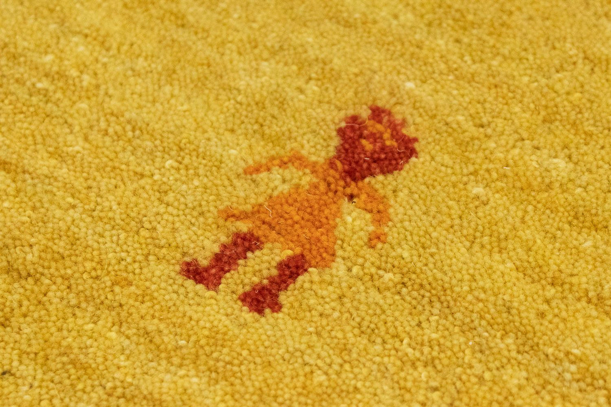 Gabbeh Tapijt - Zacht - 300 x 250 cm - goud