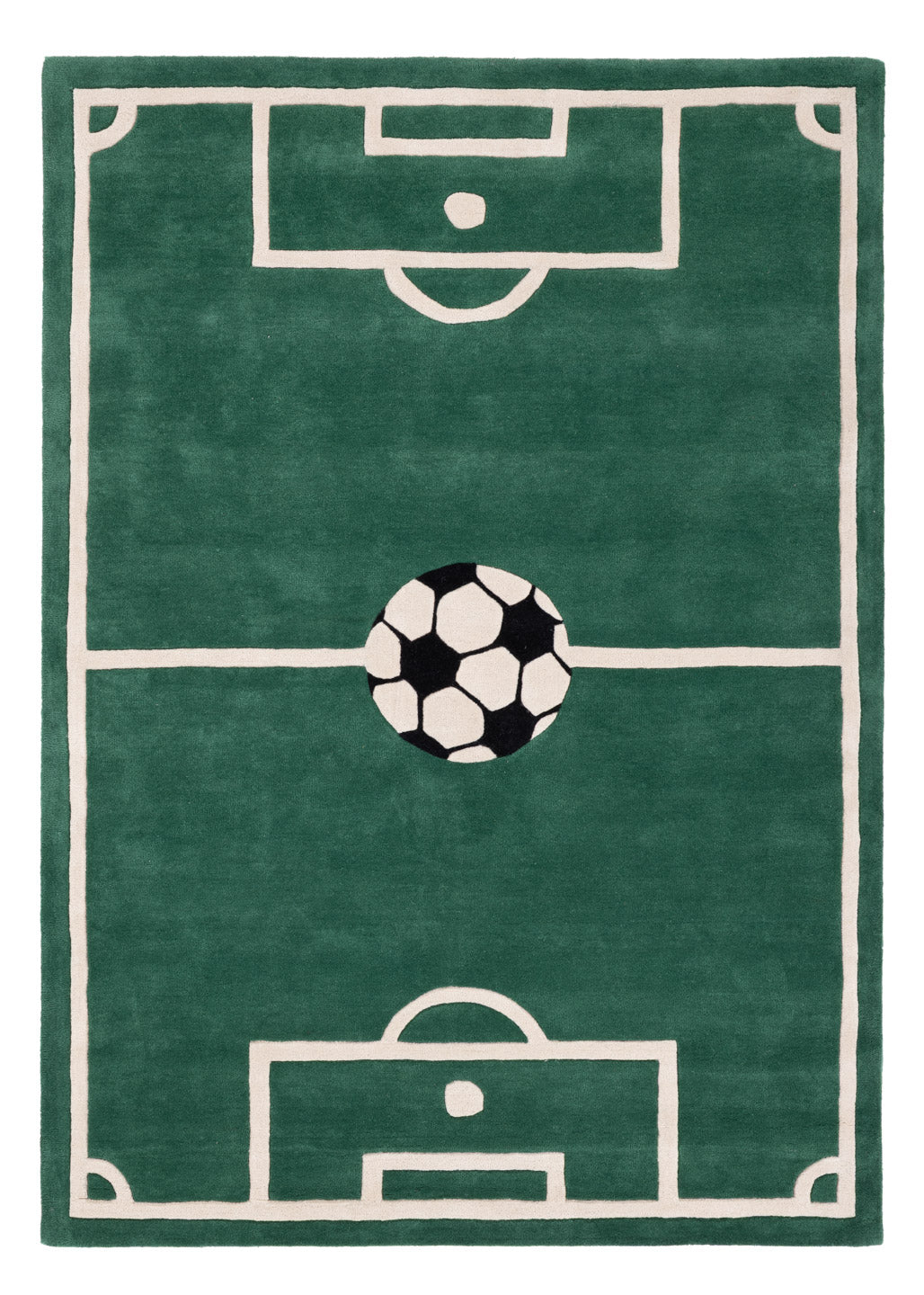 Kinderteppich Fußballfeld