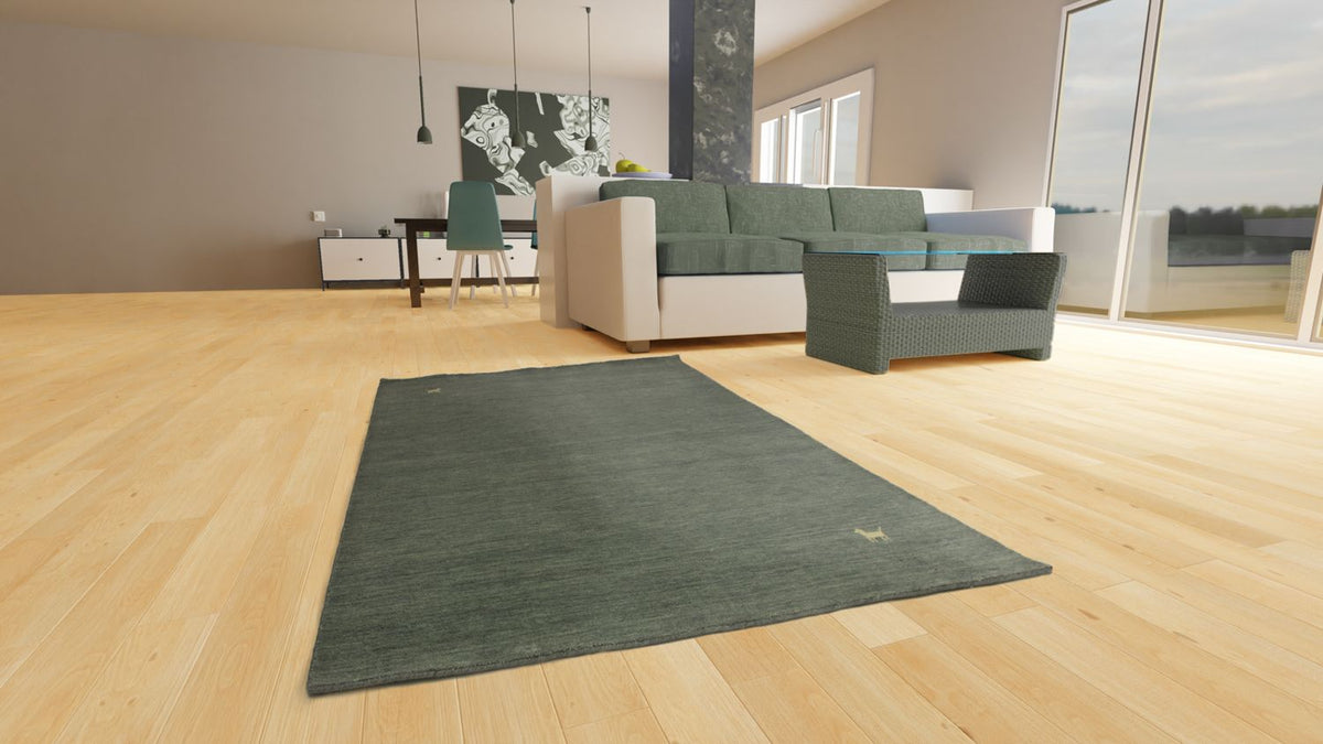 Gabbeh tapijt - Indus - 250 x 200 cm - grijs