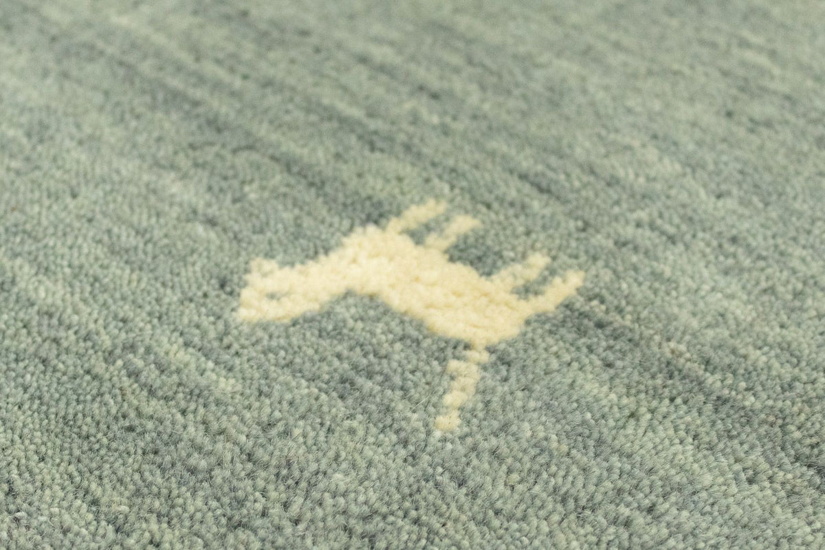 Gabbeh tapijt - Indus - 250 x 200 cm - grijs