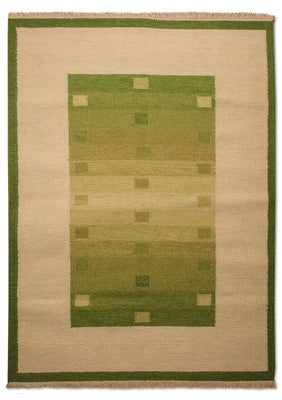 Kelim tapijt - Trendy - 180 x 120 cm - groen