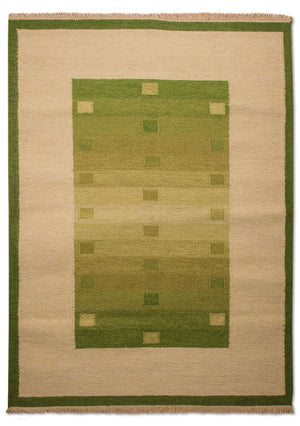 Kelim tapijt - Trendy - 180 x 120 cm - groen
