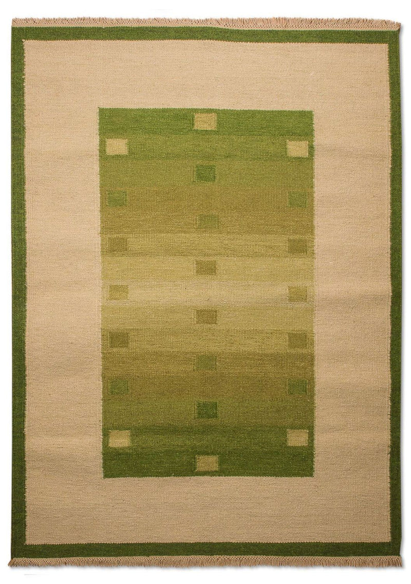 Kelim tapijt - Trendy - 180 x 120 cm - groen