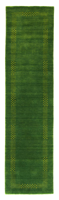 Loper Gabbeh tapijt - Indus - 200 x 80 cm - groen