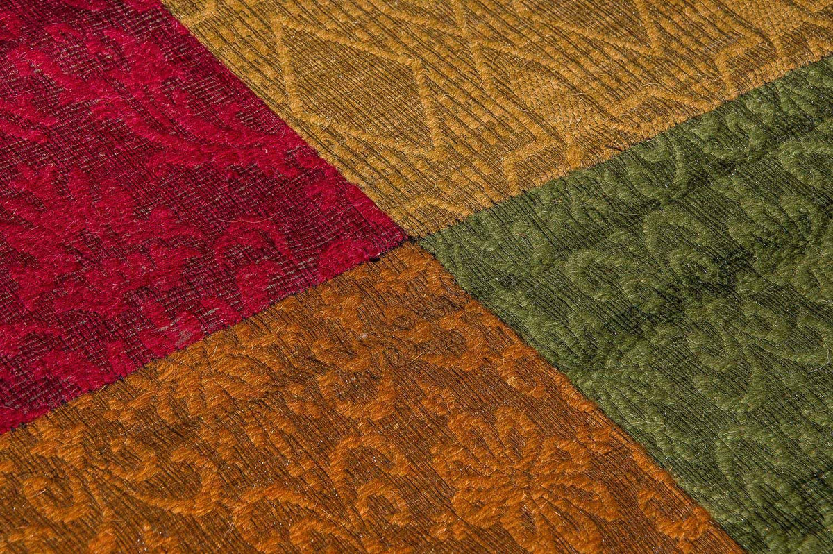 Patchwork tapijt - 300 x 200 cm - gekleurd