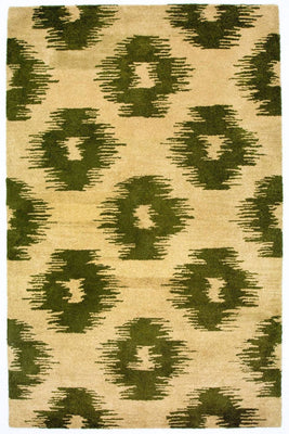 Wollen tapijt - 240 x 155 cm - groen