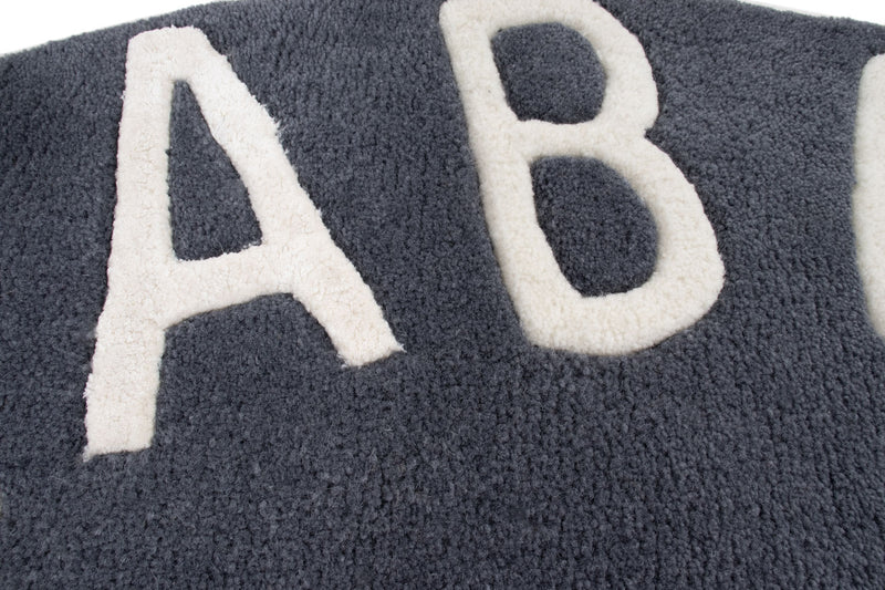 Alfabet ABC Kindertapijt Rond