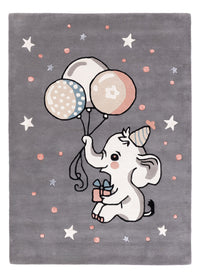 Kinderteppich Elefant Luftballons – product image