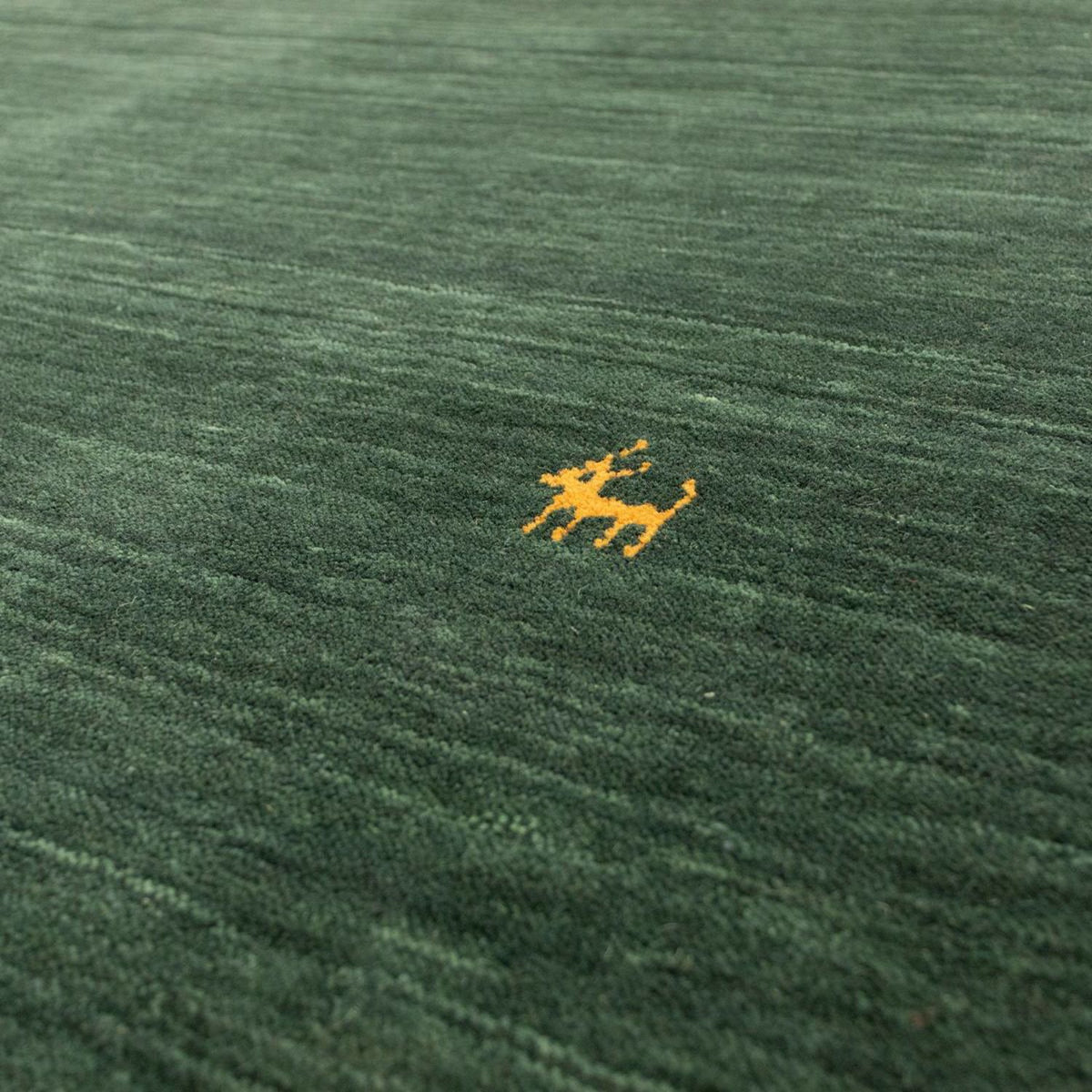 Gabbeh Tapijt - Zacht - 160 x 90 cm - donkergroen