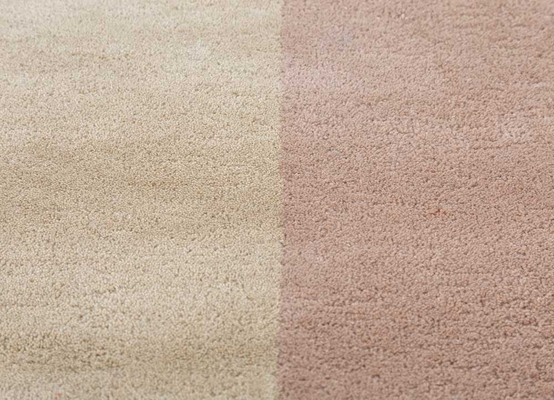 Wollen tapijt speciale vorm  - 235 x 150 cm - veelkleurig