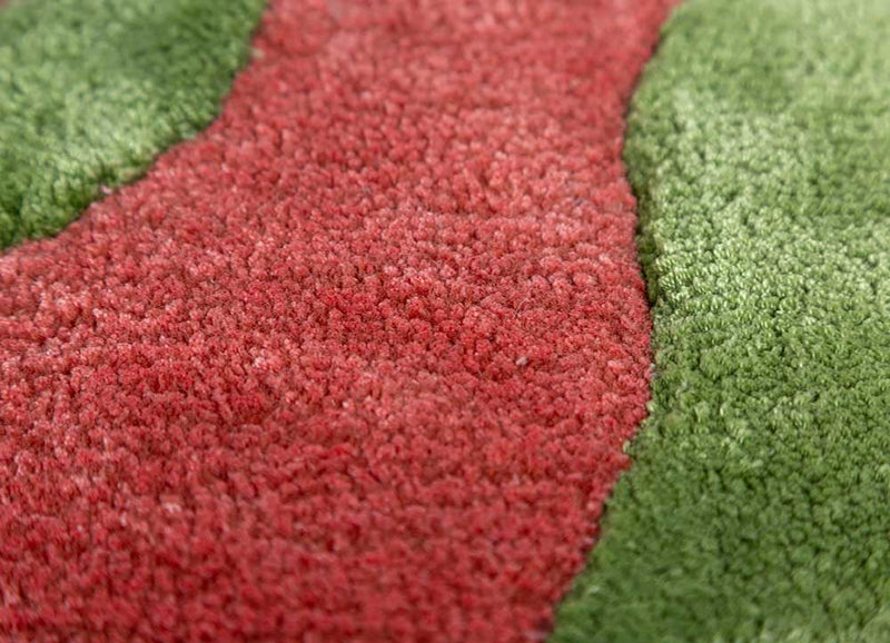 Designer tapijt speciale vorm  - 70 x 80 cm - oranje