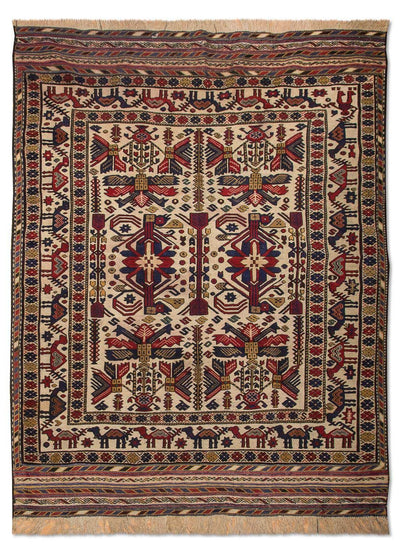 Antiek kilim Tapijt 185x276cm