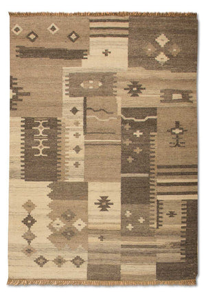 Kelim tapijt - Trendy - 200 x 140 cm - veelkleurig