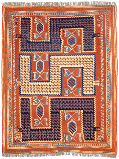 Kilim Fars Tapijt 145x185cm