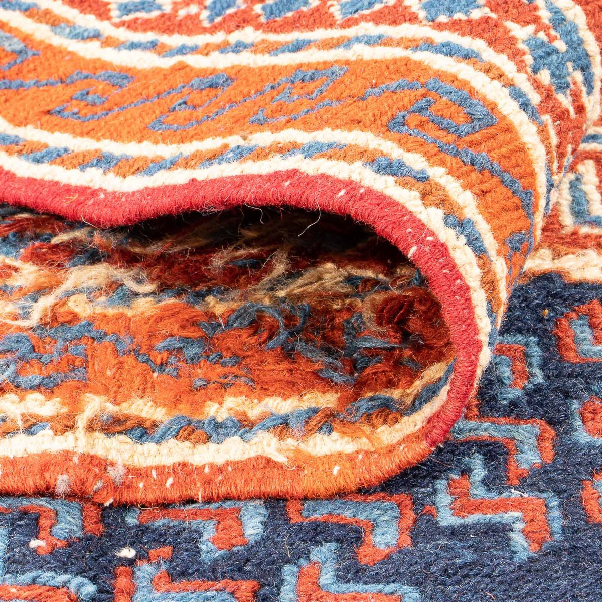 Kelim tapijt - Oosters - 185 x 145 cm - veelkleurig