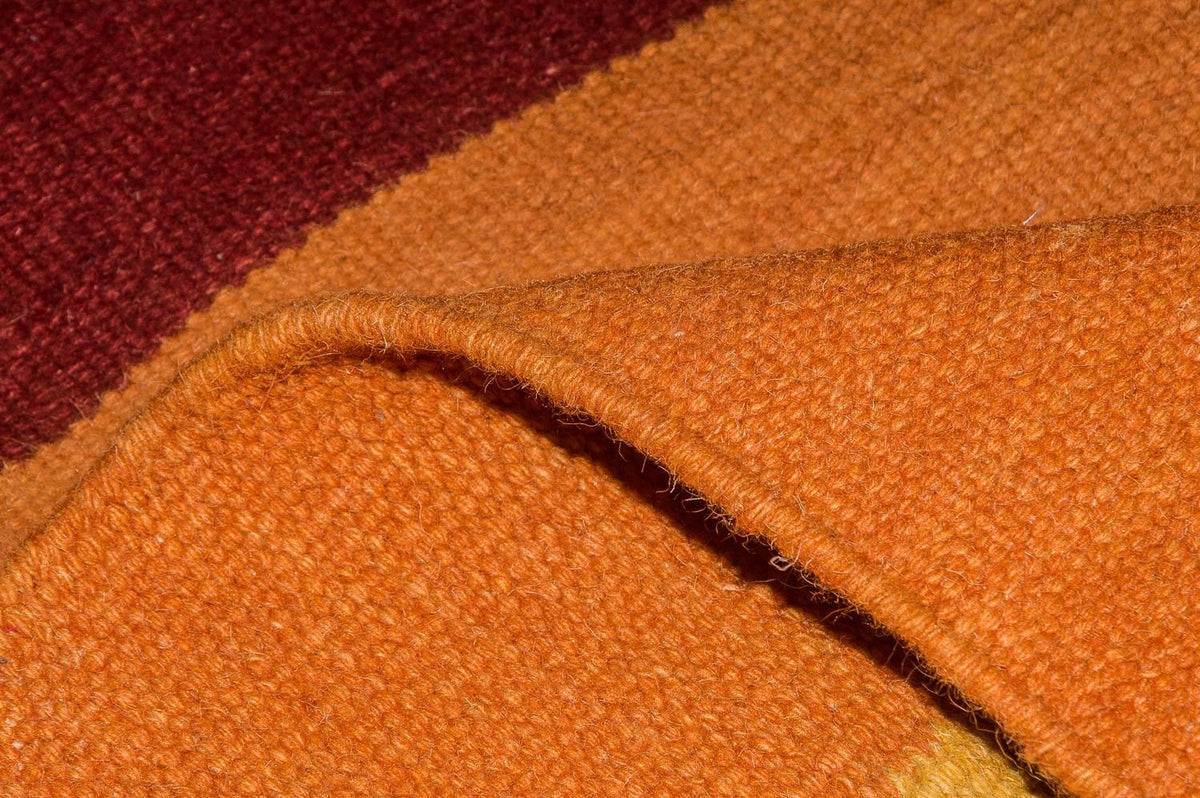 Kelim tapijt - Trendy - 205 x 145 cm - oranje