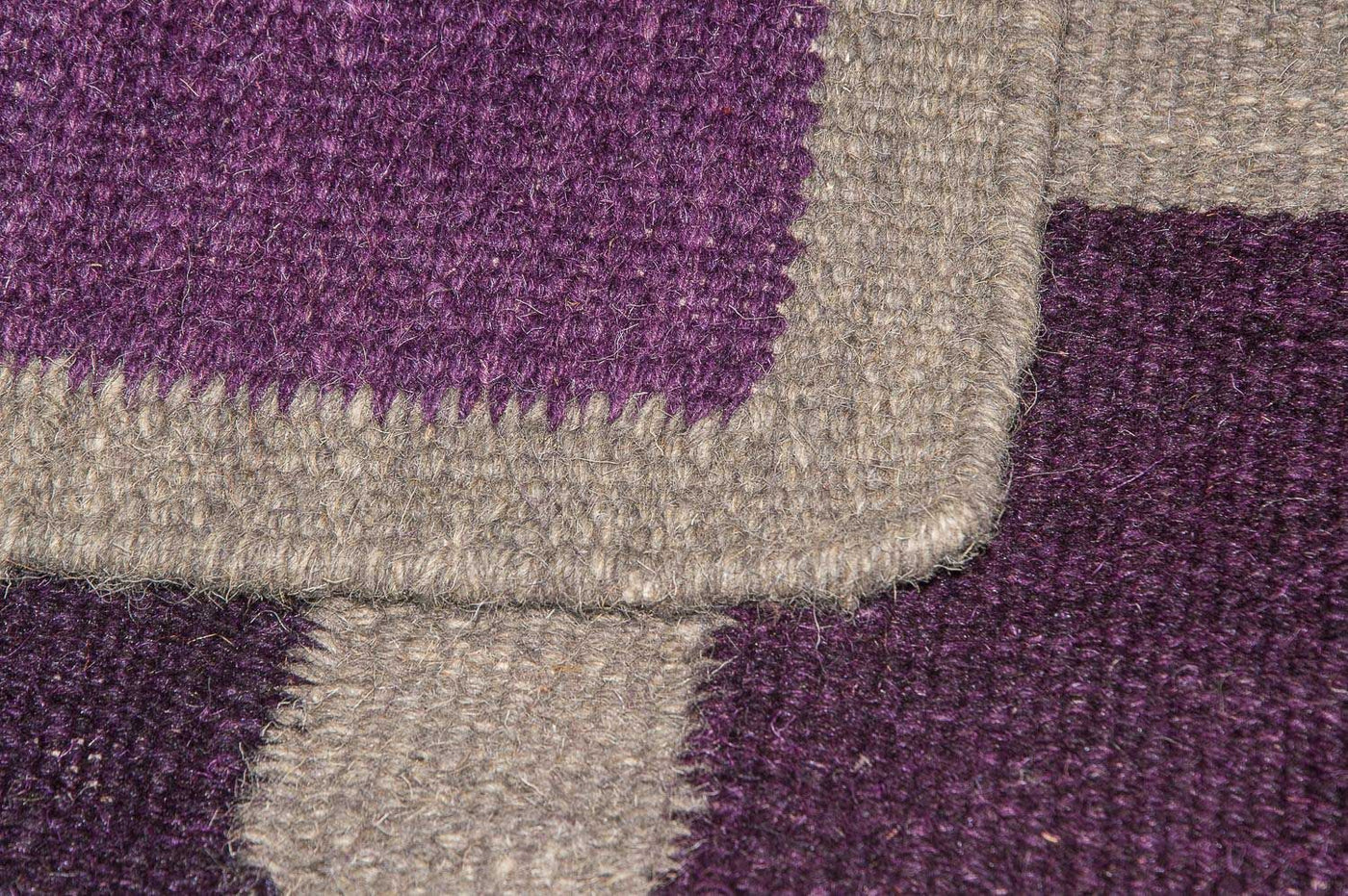 Moderne kilim Tapijt 206x145cm - Wollen tapijt
