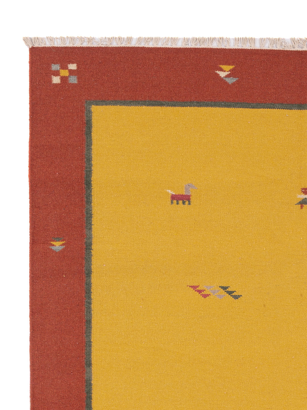 Moderne kilim Tapijt - Wollen tapijt
