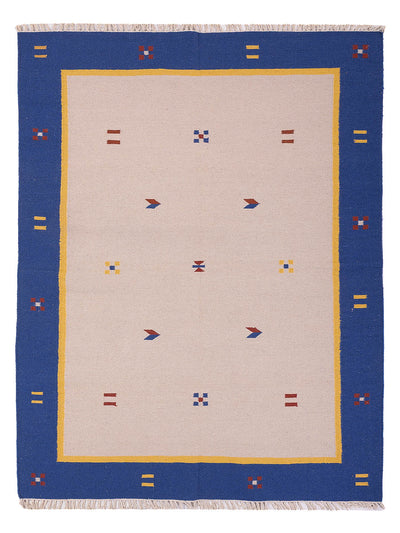 Moderne kilim Tapijt - Wollen tapijt
