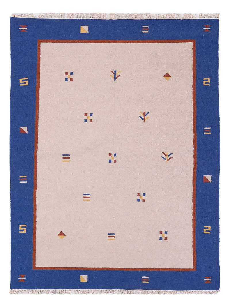 Moderne kilim Tapijt - Wollen tapijt