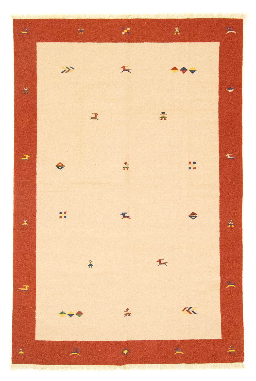 Kelim tapijt - Trendy - 300 x 200 cm - beige