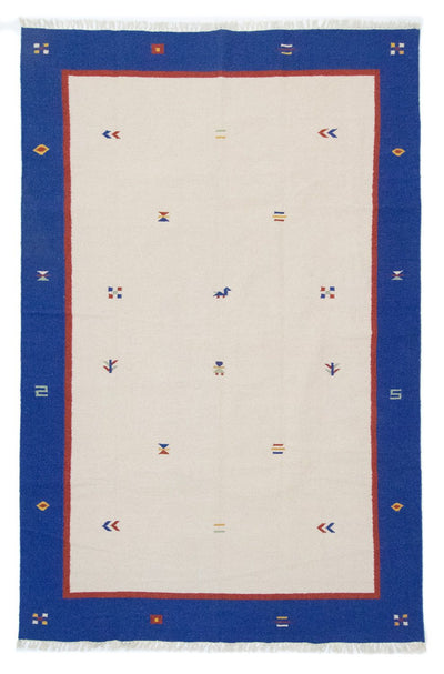 Moderne kilim Tapijt 200x300cm - Wollen tapijt