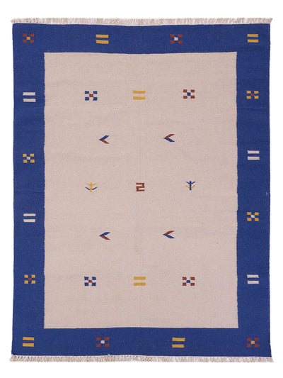 Moderne kilim Tapijt - Wollen tapijt