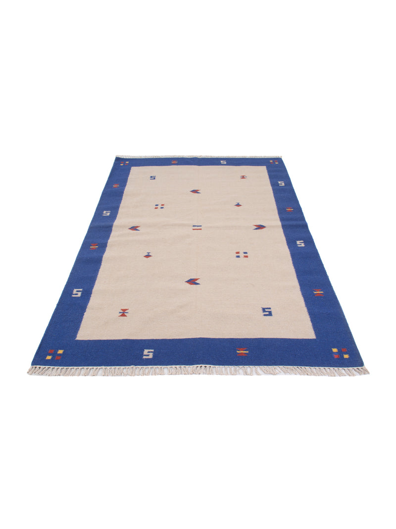 Moderne kilim Tapijt - Wollen tapijt