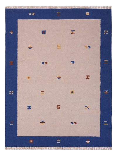 Moderne kilim Tapijt - Wollen tapijt