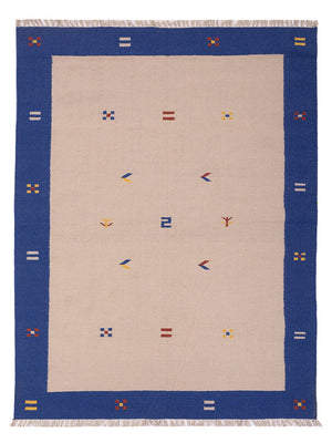 Kelim Teppich - Trendy - 240 x 170 cm - beige