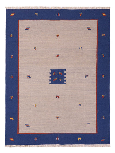 Moderne kilim Tapijt - Wollen tapijt