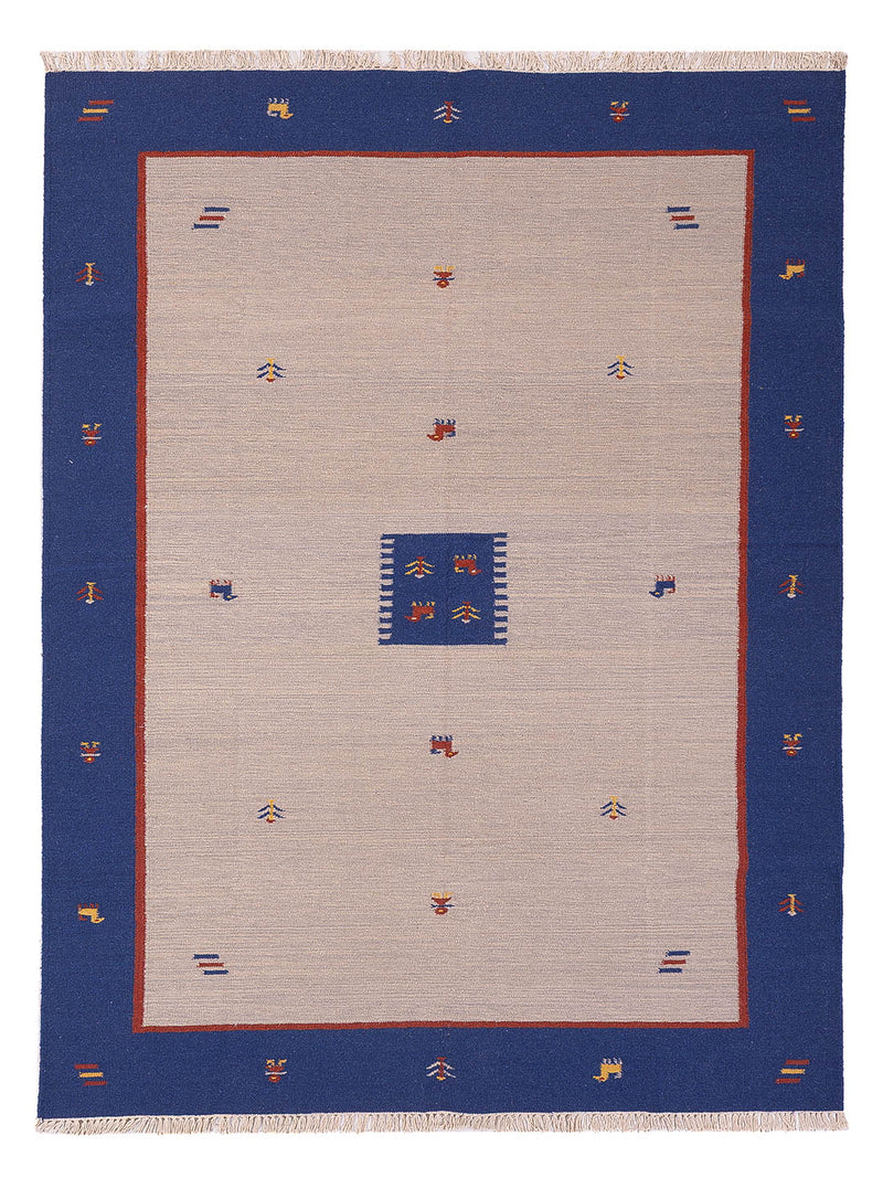 Kelim Teppich - Trendy - 240 x 170 cm - beige