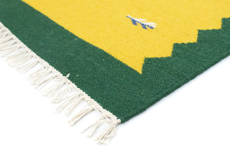 Kelim tapijt - Trendy - 180 x 120 cm - geel