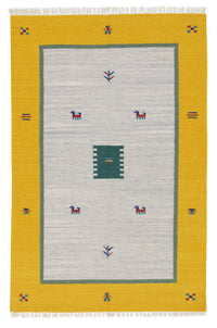 Kelim tapijt - Trendy - 180 x 120 cm - beige