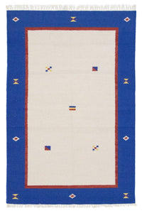 Kelim tapijt - Trendy - 180 x 120 cm - beige